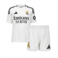 Real Madrid Domaci Dres za djecu 2024-25 Kratak Rukav (+ Kratke hlače)